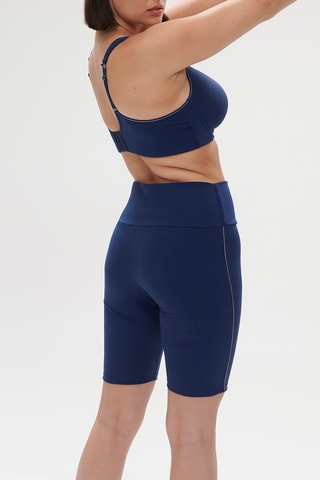 Cycliste sculptant taille haute Harmony - Bleu