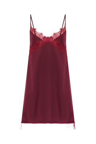 Nuisette Satin - Rouge