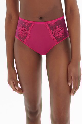 Culotte taille haute Intrigue - Rose