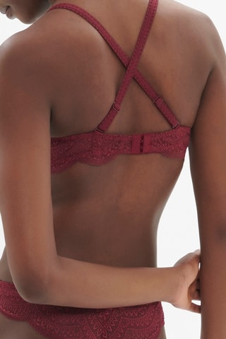 Soutien-gorge Karma - Rouge foncé