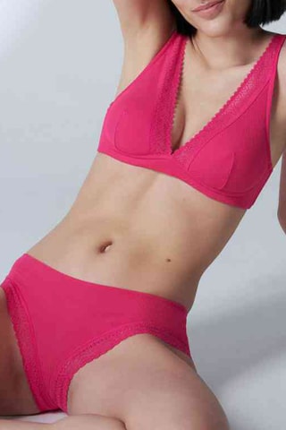 Shorty  Eugénie - Fuchsia