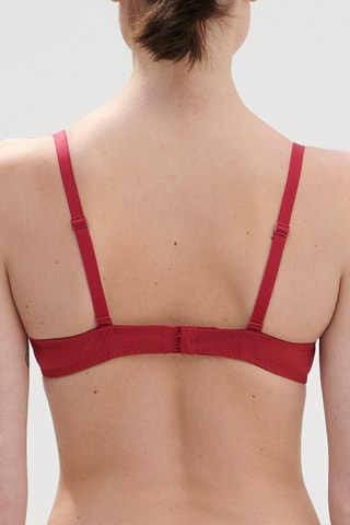 Soutien-gorge push-up Saga - Rouge
