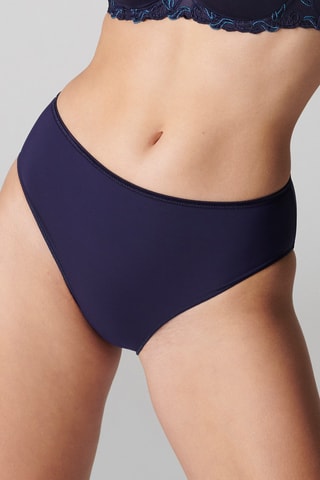 Culotte taille haute Andora - Bleu