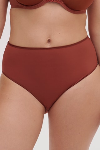 Culotte taille haute Andora - Marron