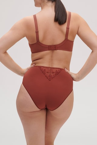 Culotte taille haute Andora - Marron
