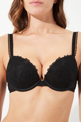 Soutien-gorge push-up Dahlia - Noir