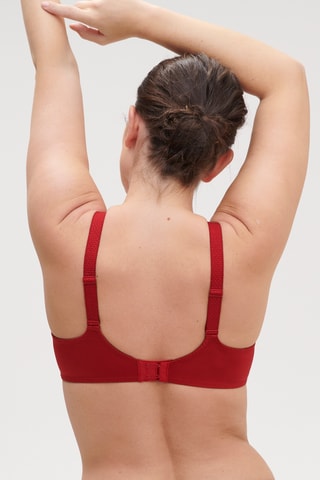 Soutien-gorge ampliforme Caresse - Rouge