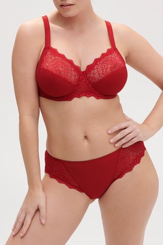 Soutien-gorge ampliforme Caresse - Rouge