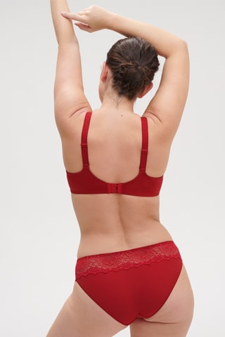 Soutien-gorge ampliforme Caresse - Rouge