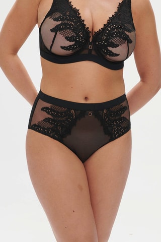 Culotte taille haute Mystic - Noir