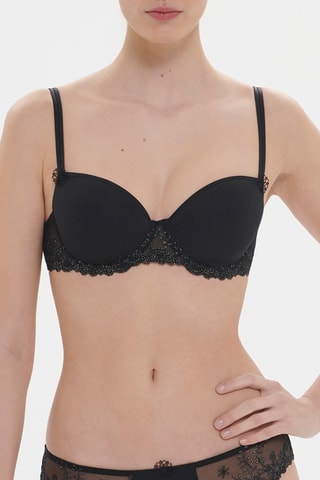 Soutien-gorge ampliforme Délice - Noir