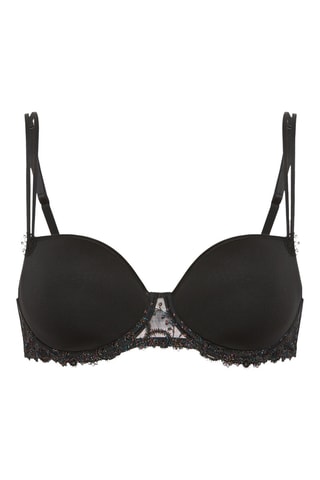 Soutien-gorge ampliforme Délice - Noir