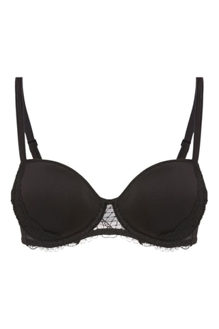 Soutien-gorge ampliforme Reflet - Noir