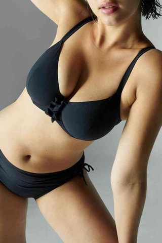 Haut de maillot Bella - Noir