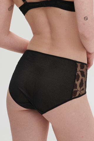 Shorty taille haute Dahlia - Noir