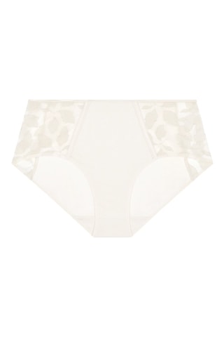 Shorty taille haute Dahlia - Blanc