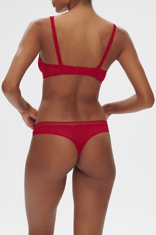 Soutien-gorge sans armatures Comete - Rouge