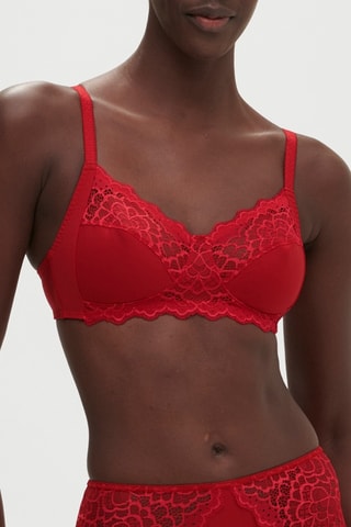 Soutien-gorge Caresse - Rouge