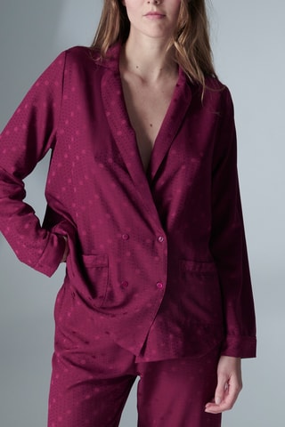 Veste de pyjama Caprice - Violet