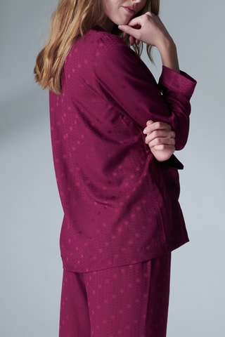 Veste de pyjama Caprice - Violet