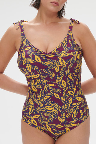 Maillot 1 pièce coques Melia - Violet