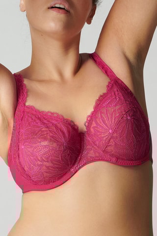 Soutien-gorge Exotica framboise - Rouge
