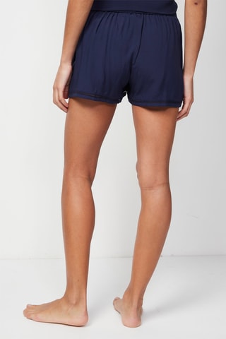 Short de pyjama taille haute Songe - Bleu