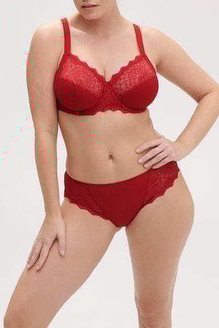 Culotte caresse - Rouge