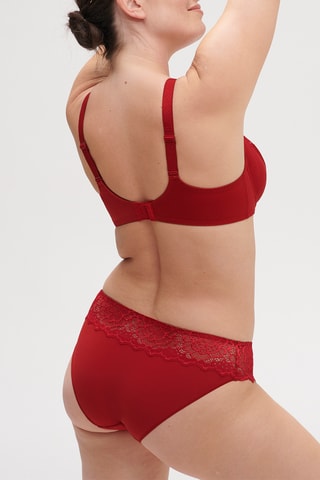 Culotte caresse - Rouge
