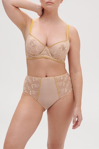 Culotte taille haute Adele - Beige