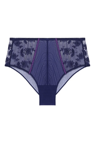 Culotte taille haute Adele - Bleu