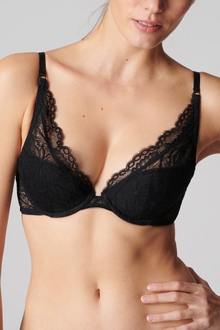 Soutien-gorge push-up Exotica - Noir