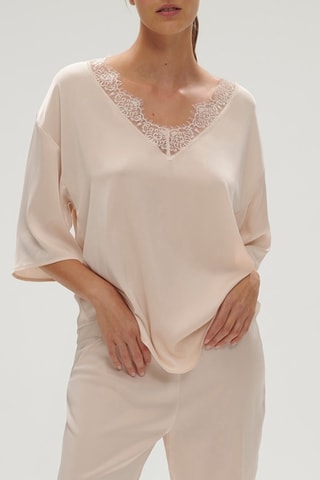 Blouse Satin Secrets - Rose
