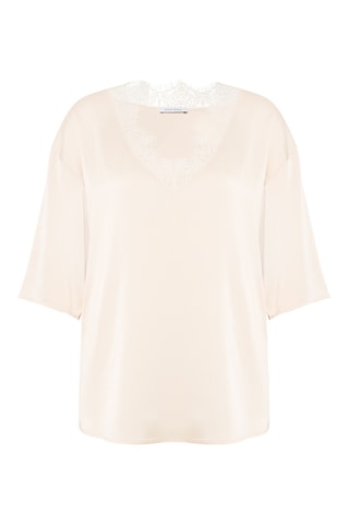 Blouse Satin Secrets - Rose