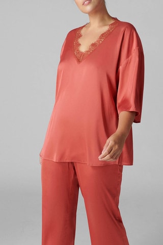 Blouse Satin Secrets - Rose