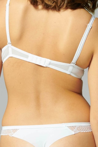 Soutien-gorge push-up Reflet - Blanc
