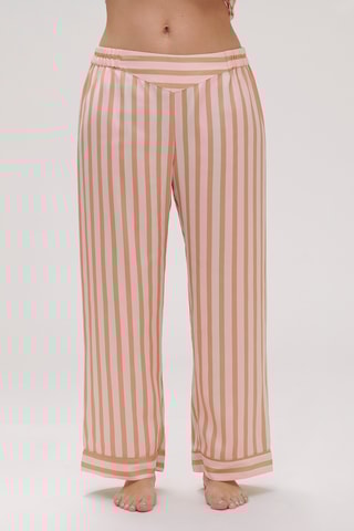 Pantalon de pyjama Caprice - Blanc et orange