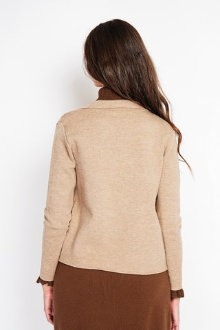 Casaco oversized - Castanho