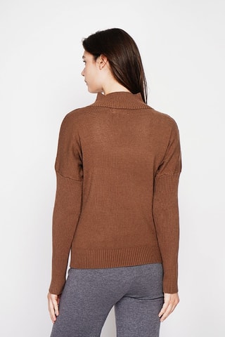 Camisola oversized - Castanho