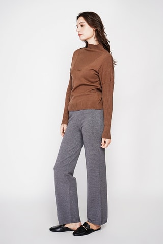 Camisola oversized - Castanho