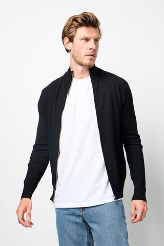 Casaco de malha - Preto