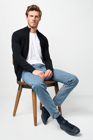 Casaco de malha - Preto