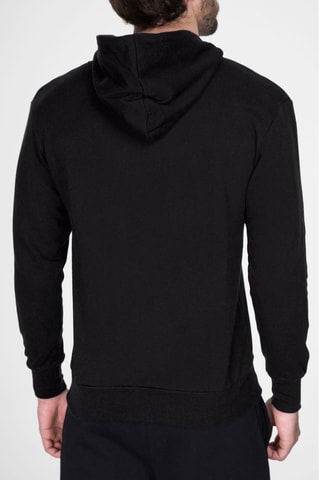 Sweater met Capuchon Zwart en Grijs