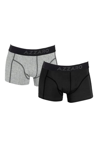 2 Boxers Zwart en Grijs