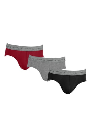 3 Slips Rood en Grijs