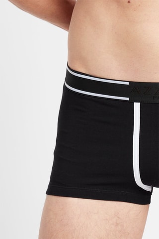 2 Boxers Blauw en Zwart