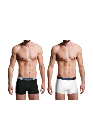 2 Boxers Zwart en Wit