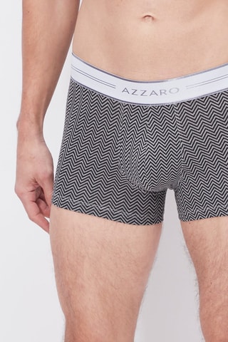 2 Boxers Donkergrijs en Marineblauw