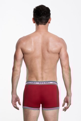 3 Boxers Marineblauw, Wit en Rood