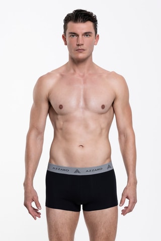 3 Boxers Zwart en Grijs